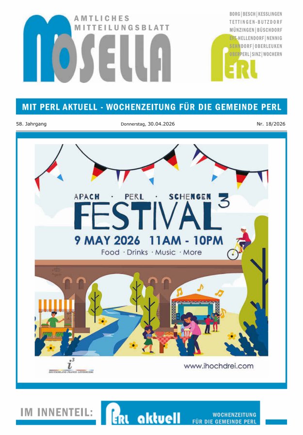 Mosella Perl Titelblatt 18/2026