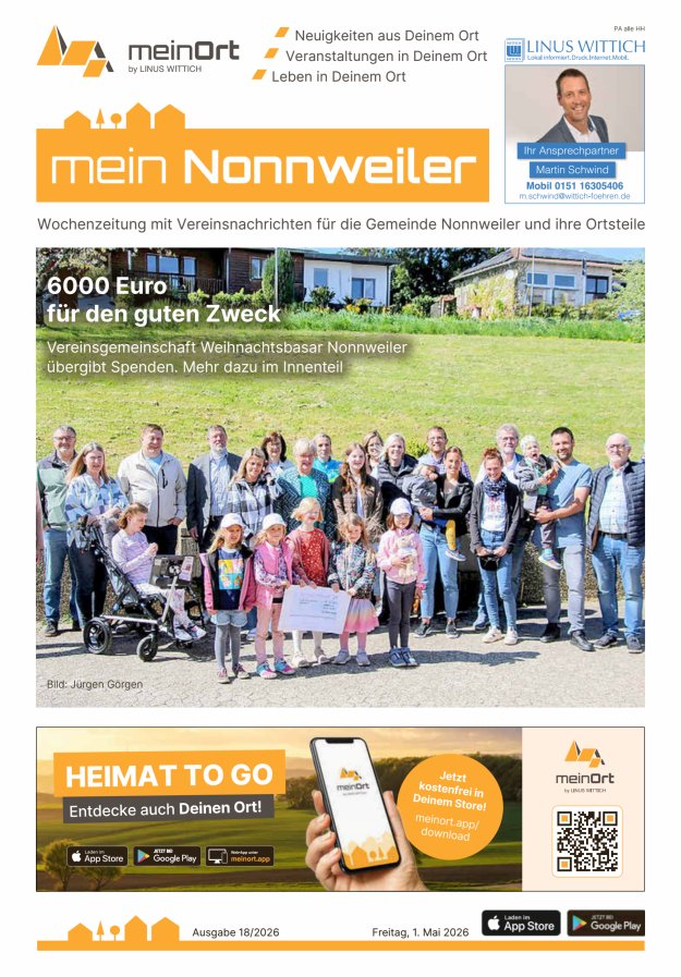 mein Nonnweiler Titelblatt 18/2026