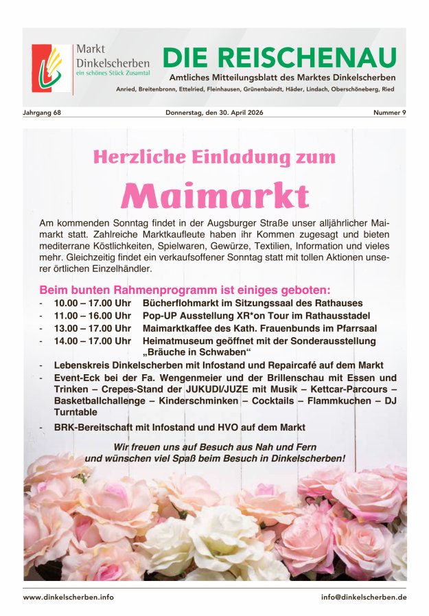 Die Reischenau Titelblatt 09/2026