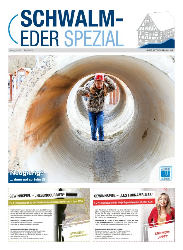 Schwalm-Eder Spezial Titelblatt 02/2026