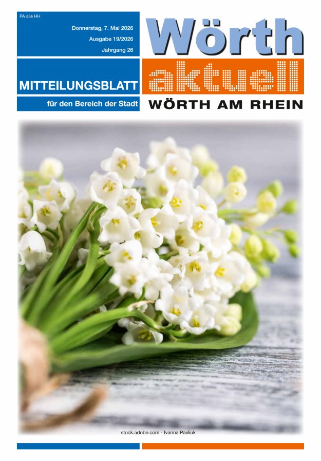 Wörth aktuell Titelblatt 19/2026