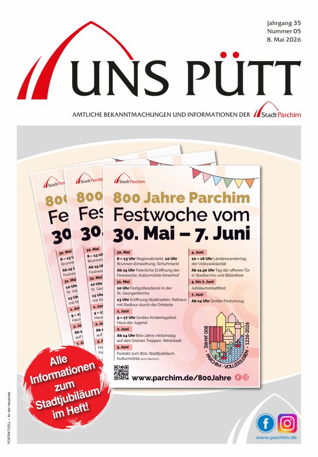 Uns Pütt Titelblatt 05/2026