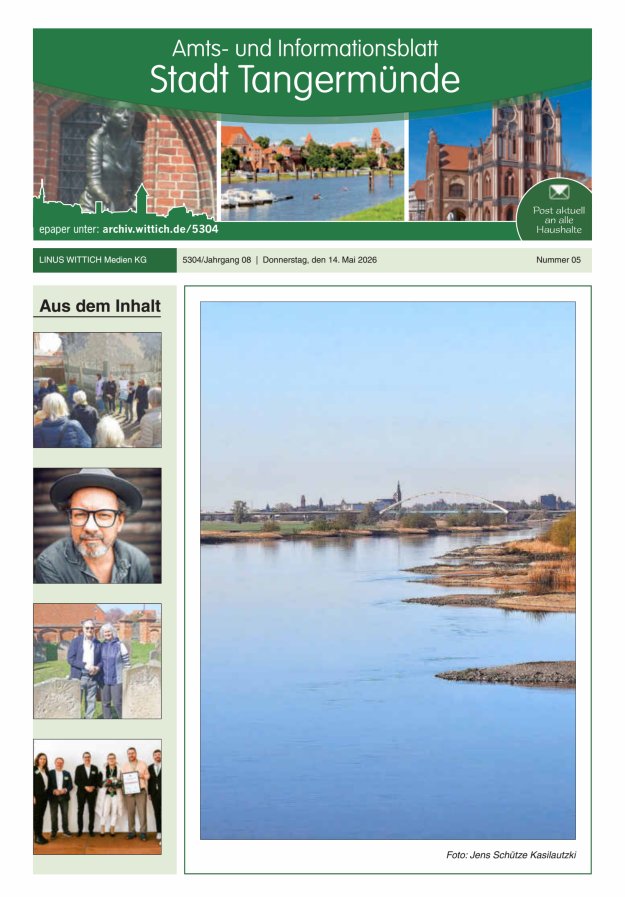 Tangermünde Titelblatt 05/2026