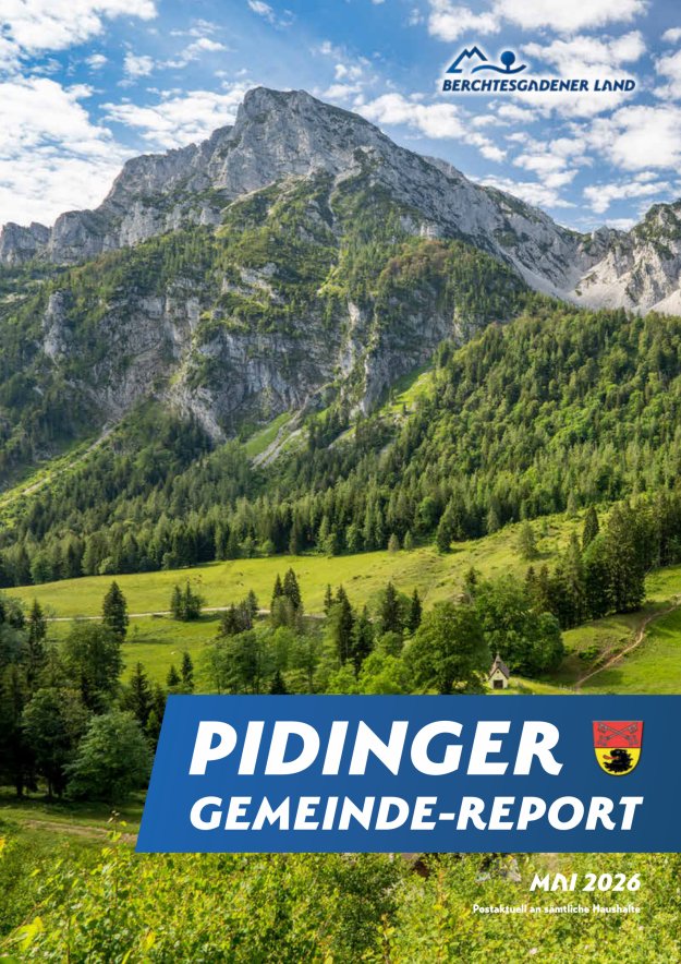 Pidinger Gemeinde-Report Titelblatt 02/2026