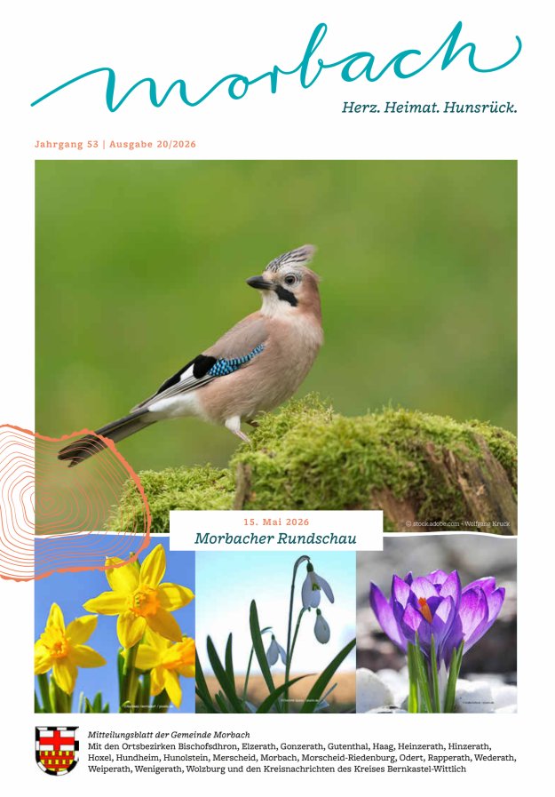 Morbacher Rundschau Titelblatt 20/2026