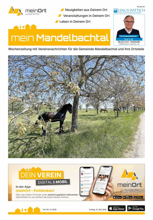 mein Mandelbachtal Titelblatt 21/2026
