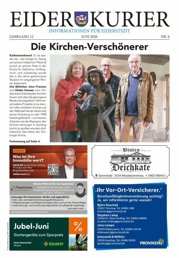 Eider-Kurier Titelblatt 06/2026