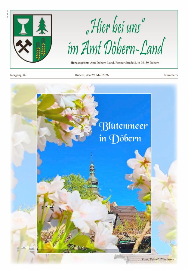 Amtsblatt für das Amt Döbern-Land (Nichtamtl. Teil) Titelblatt 05/2026