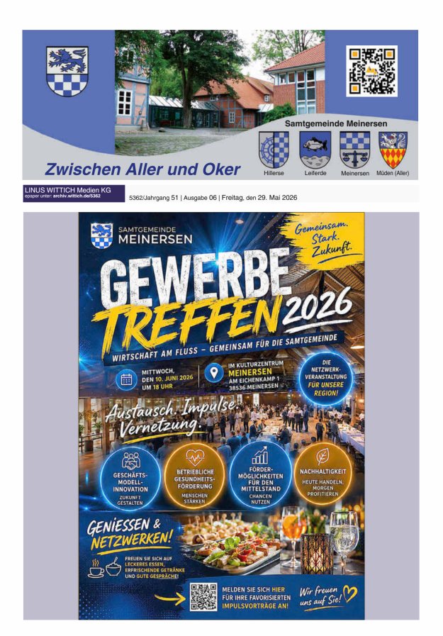 Zwischen Aller und Oker Titelblatt 06/2026