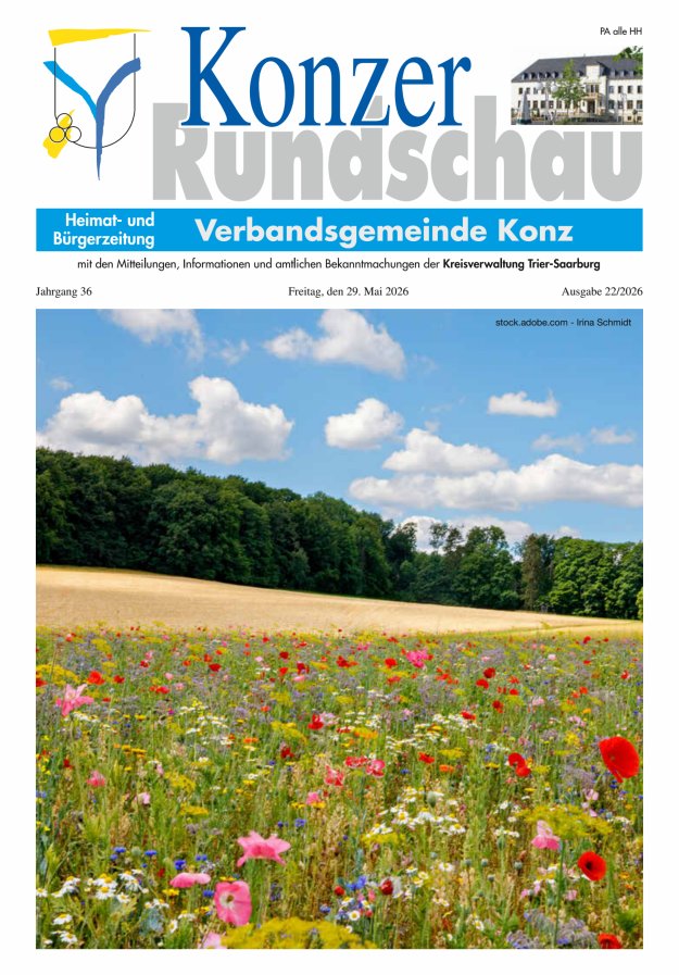 Konzer Rundschau Titelblatt 22/2026