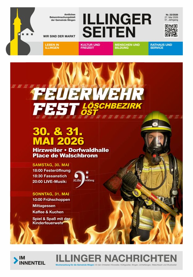Illinger Seiten Titelblatt 22/2026