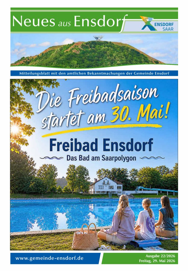 Neues aus Ensdorf Titelblatt 22/2026