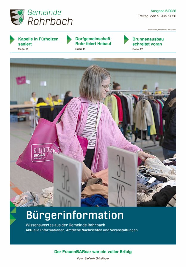 Rohrbach Titelblatt 06/2026