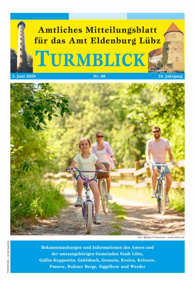 Turmblick Titelblatt 06/2026
