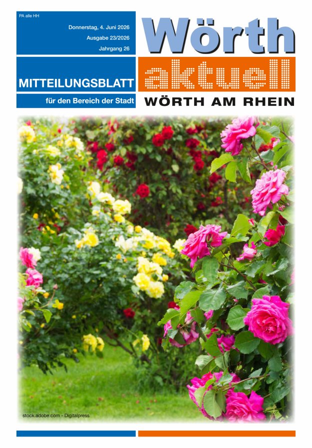 Wörth aktuell Titelblatt 23/2026