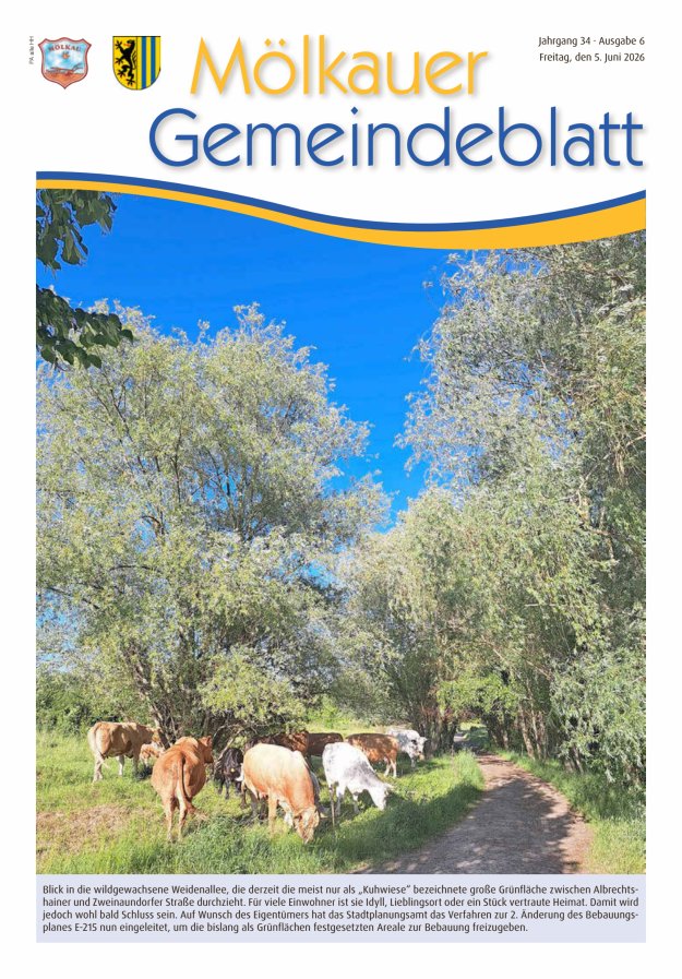 Mölkauer Gemeindeblatt Titelblatt 06/2026