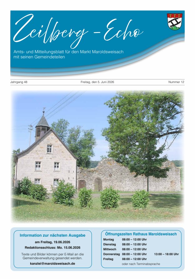 Zeilberg-Echo Titelblatt 12/2026