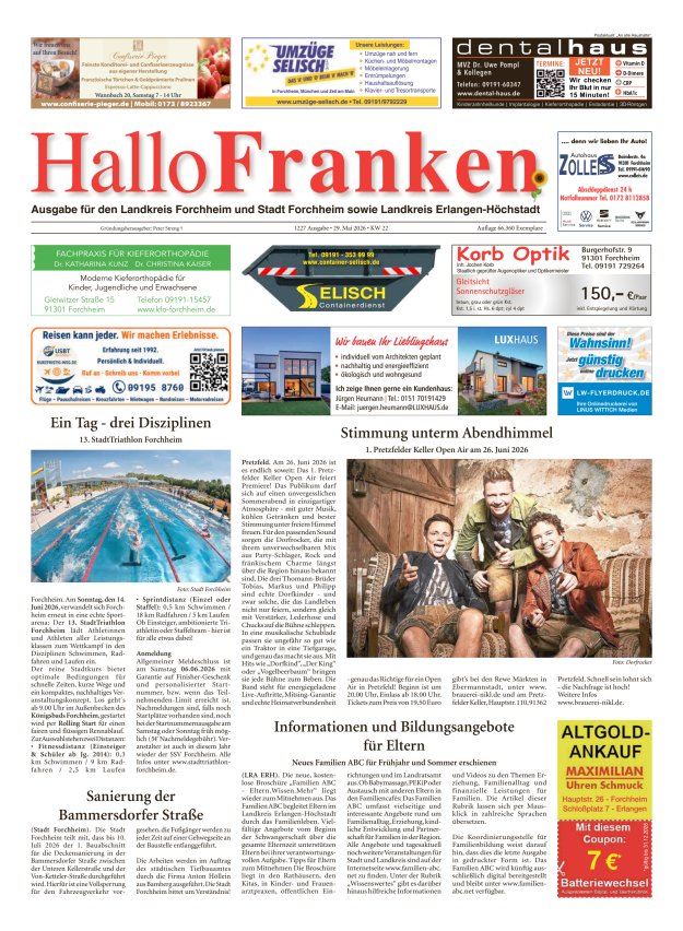 Hallo Franken Titelblatt 1227/2026