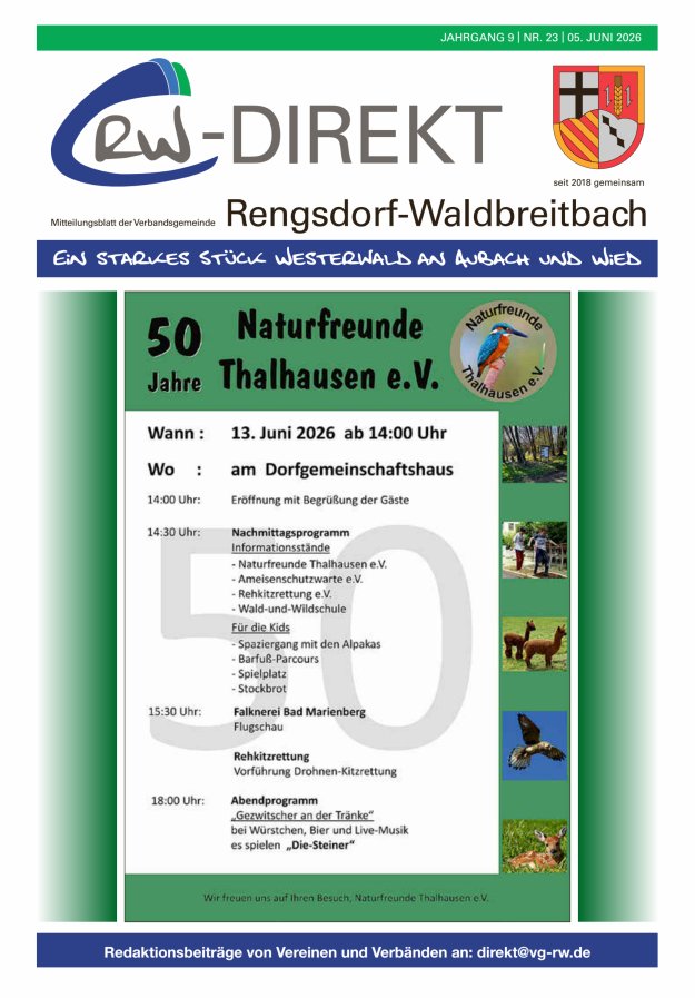 RW-Direkt Titelblatt 23/2026