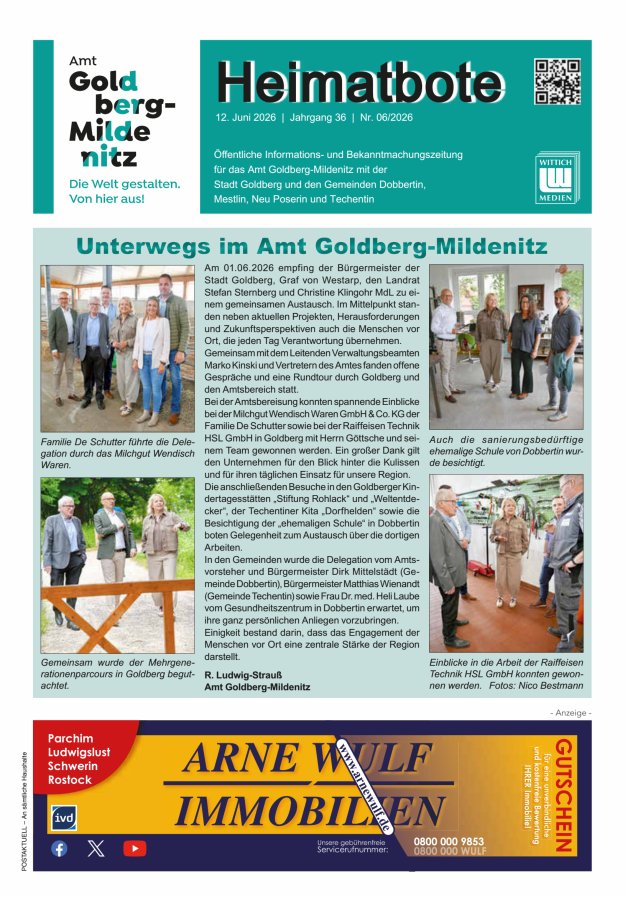 Heimatbote Titelblatt 06/2026
