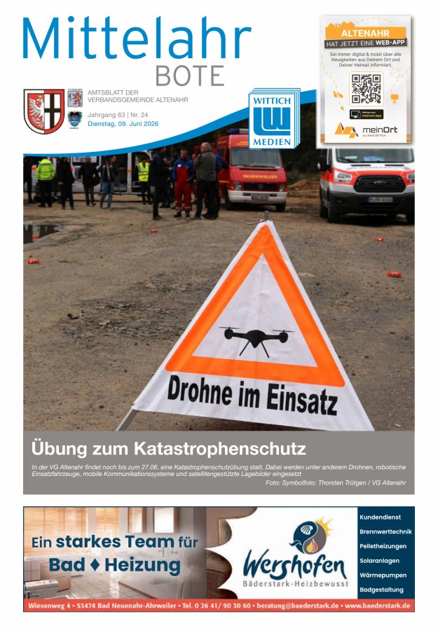 Mittelahr Bote Titelblatt 24/2026