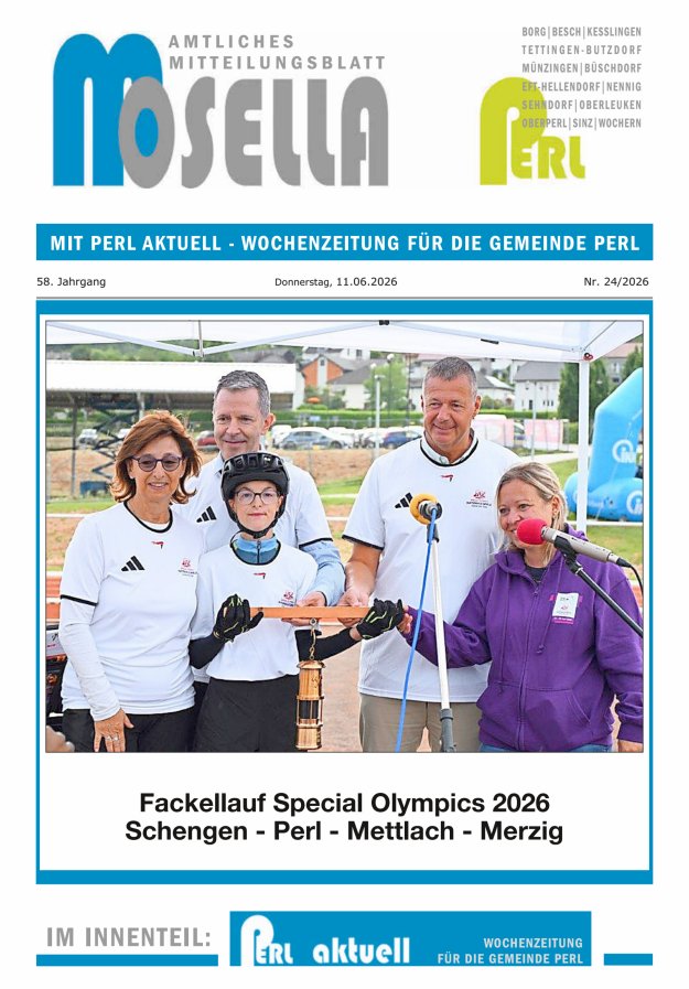 Mosella Perl Titelblatt 24/2026