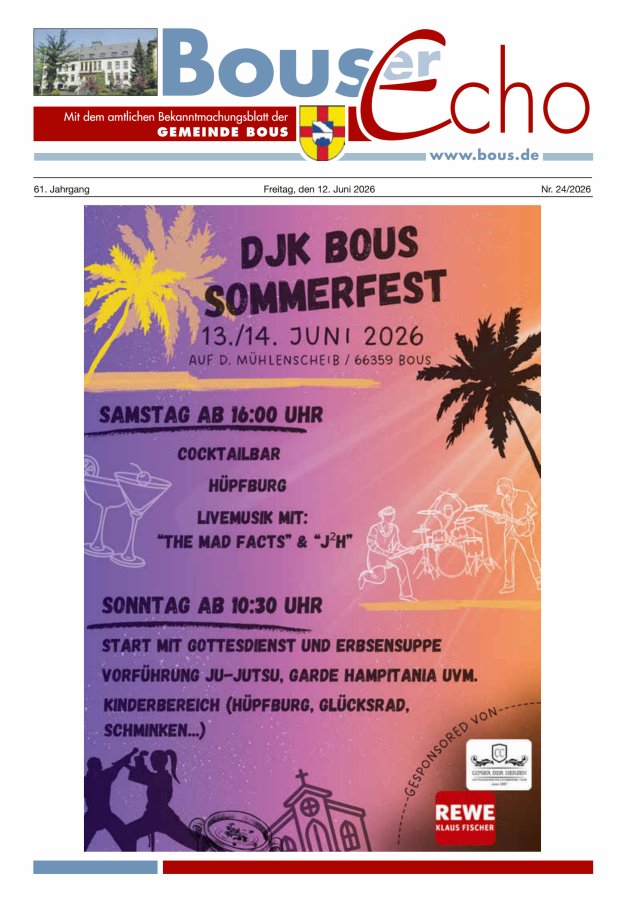 Bouser Echo Titelblatt 24/2026