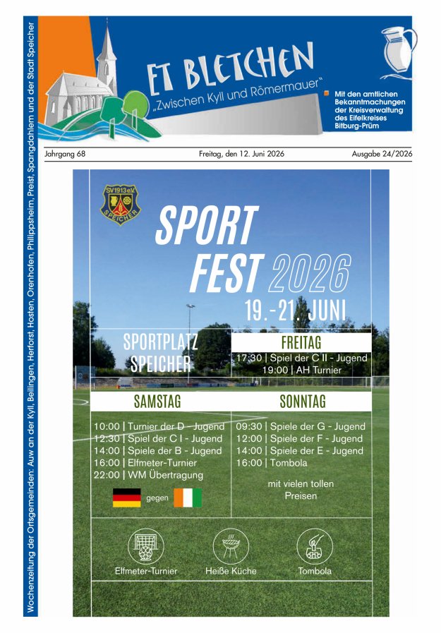 Et Bletchen VG Speicher Titelblatt 24/2026