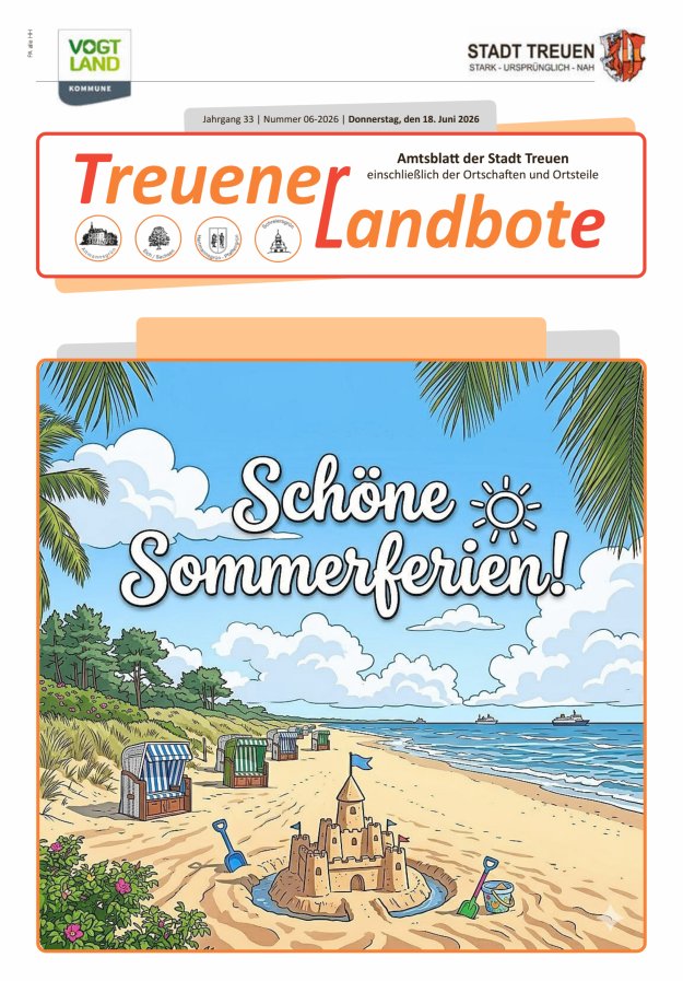 Treuener Landbote Titelblatt 06/2026
