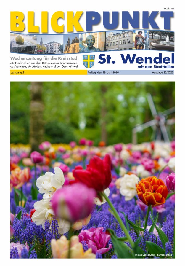 Blickpunkt St Wendel Titelblatt 25/2026