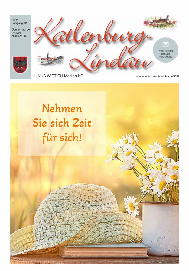 Blickpunkt Katlenburg Lindau Titelblatt 06/2026