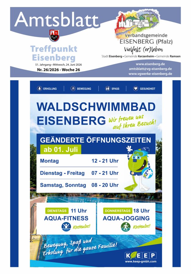 Treffpunkt Eisenberg Titelblatt 26/2026