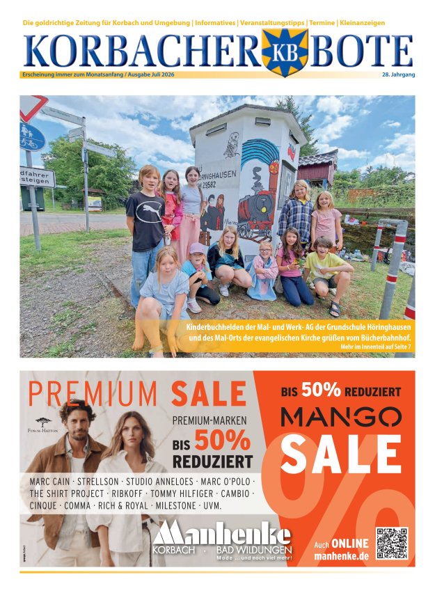 Korbacher Bote Titelblatt 06/2026