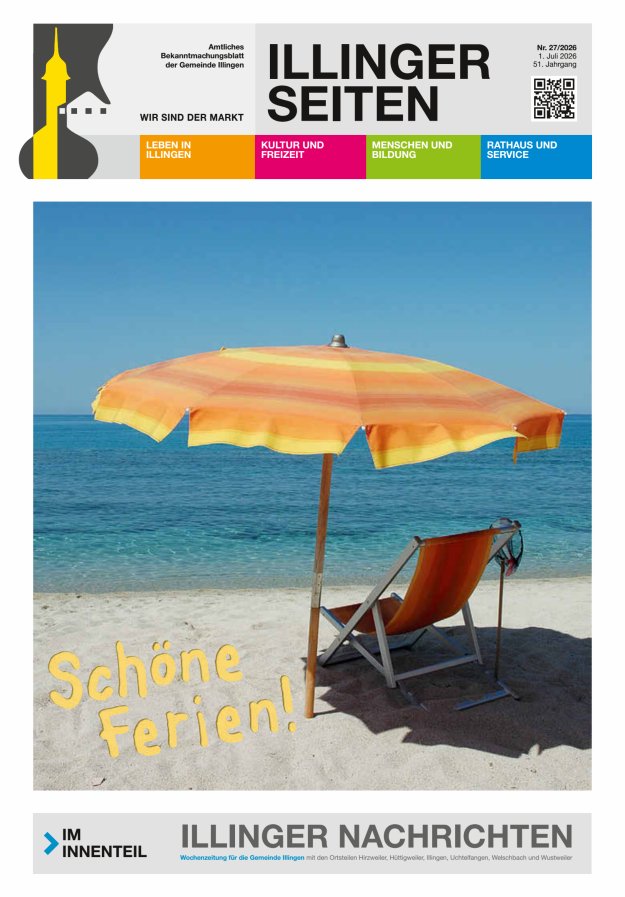 Illinger Seiten Titelblatt 27/2026