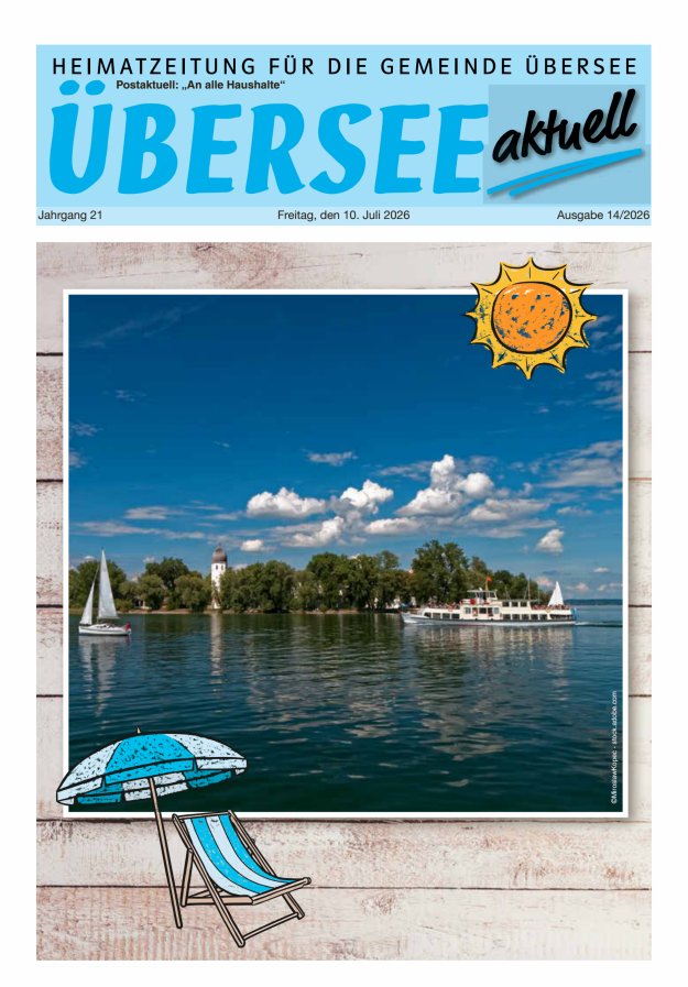 Übersee Aktuell Titelblatt 14/2026