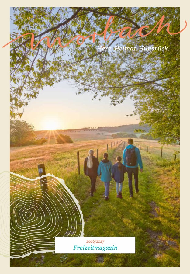 Freizeitjournal Morbach, Hunsrück Titelblatt 01/2026