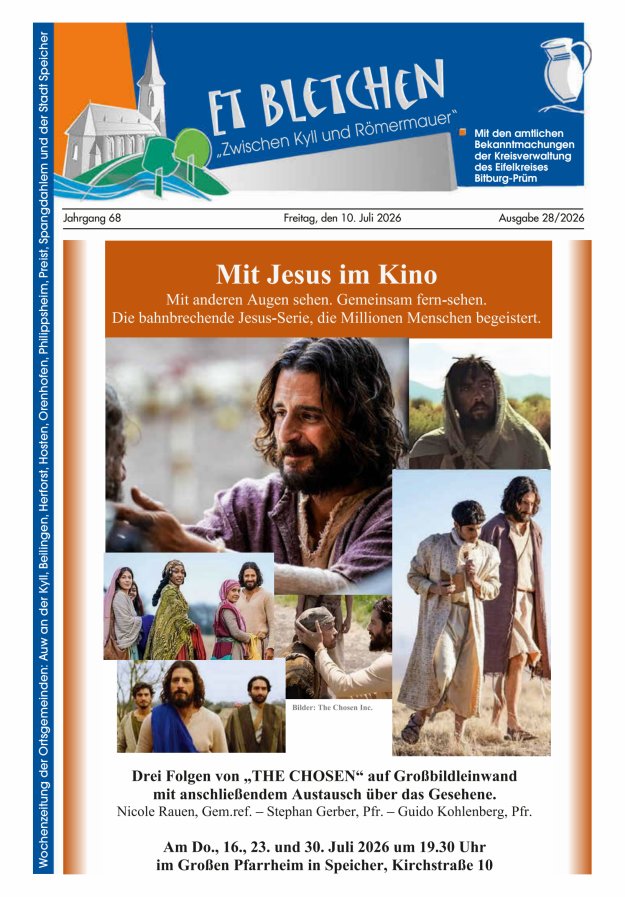 Et Bletchen VG Speicher Titelblatt 28/2026