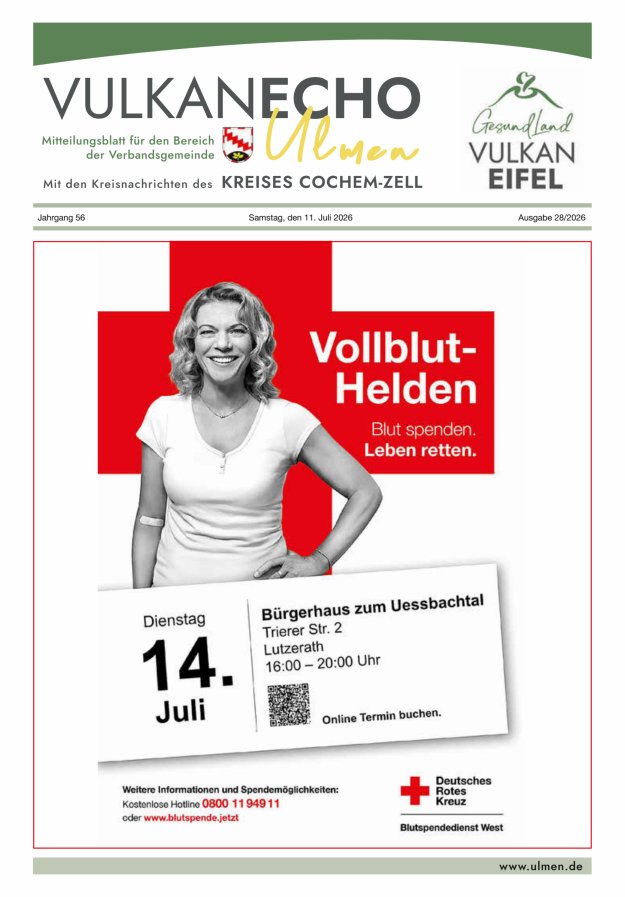 Vulkan Echo VG Ulmen Titelblatt 28/2026
