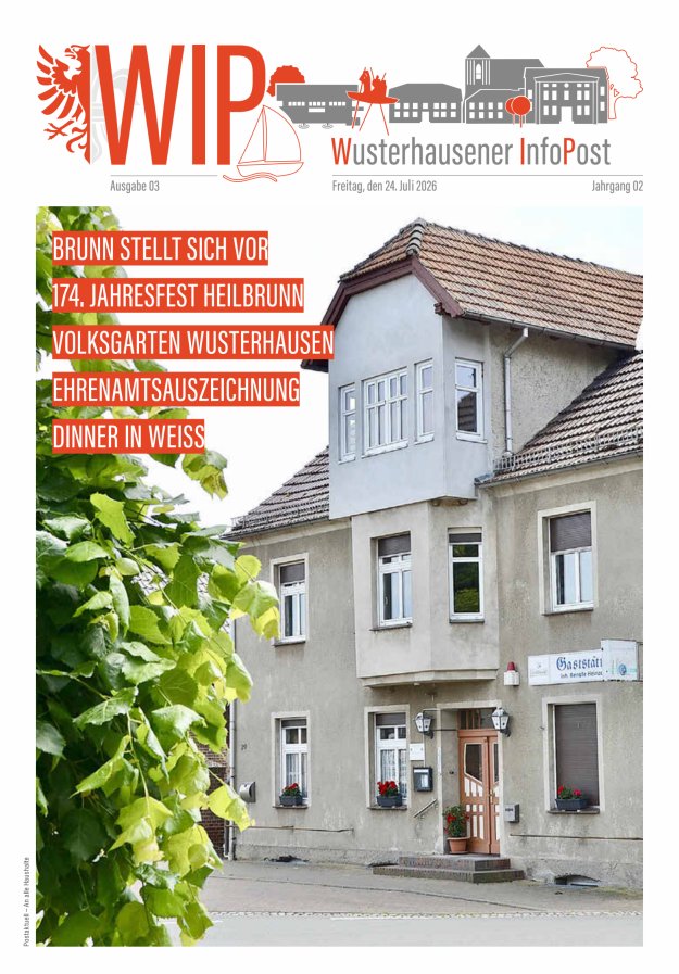 Wusterhausener InfoPost Titelblatt 03/2026