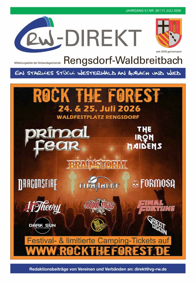 RW-Direkt Titelblatt 29/2026