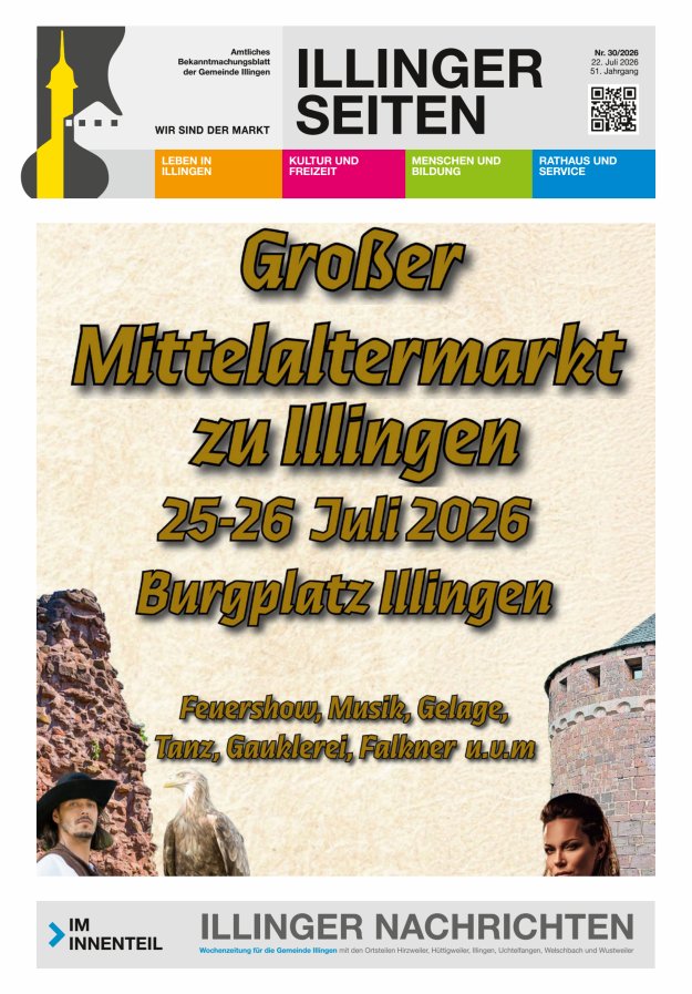 Illinger Seiten Titelblatt 30/2026