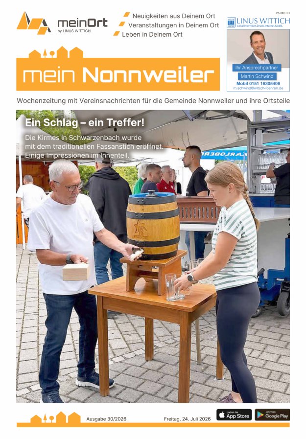 mein Nonnweiler Titelblatt 30/2026