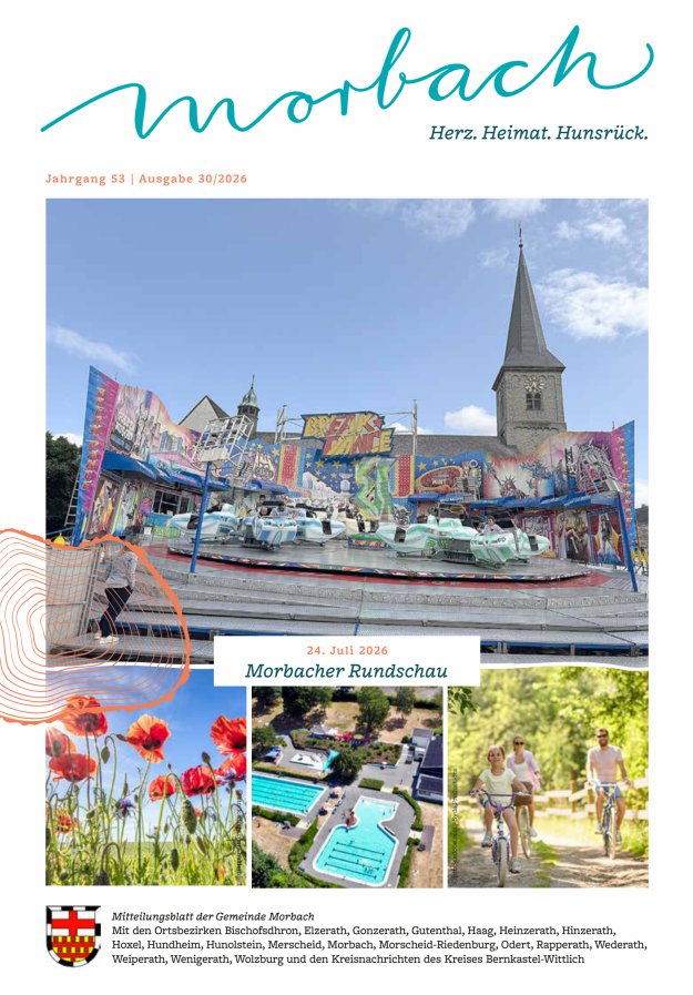 Morbacher Rundschau Titelblatt 30/2026