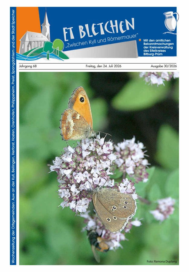 Et Bletchen VG Speicher Titelblatt 30/2026