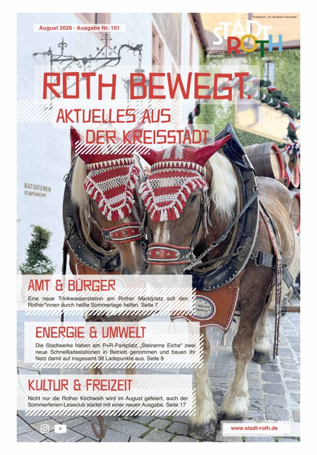 Roth bewegt. Titelblatt 101/2026