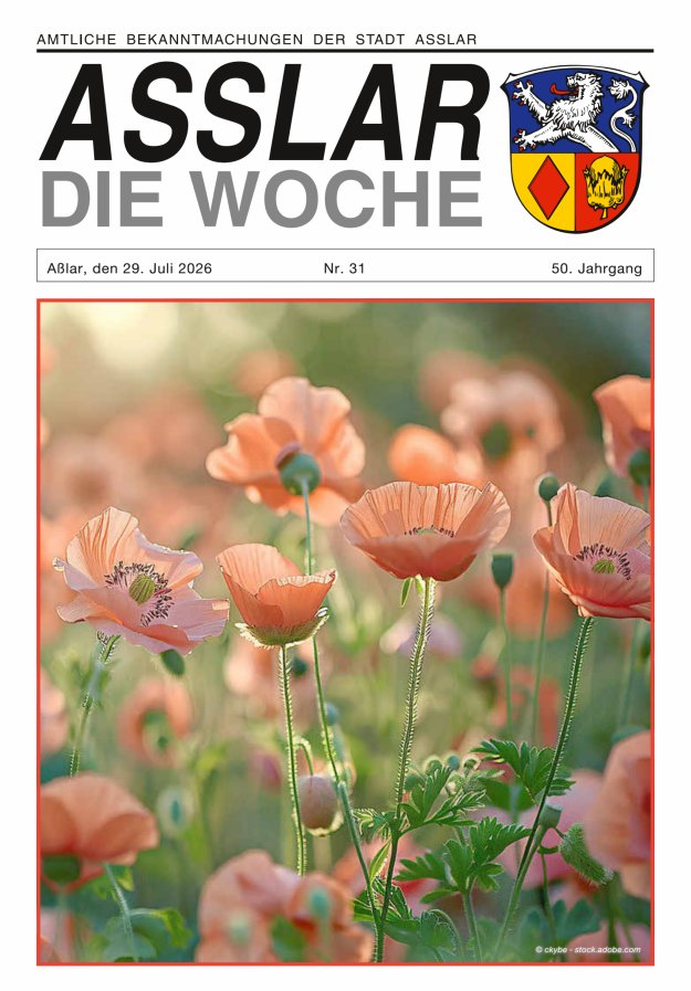 Asslar - Die Woche Titelblatt 31/2026