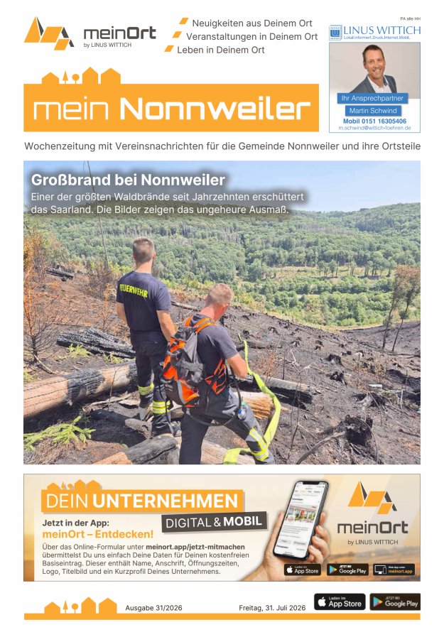mein Nonnweiler Titelblatt 31/2026