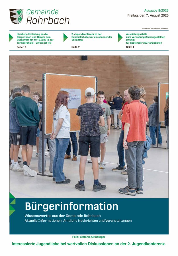 Rohrbach Titelblatt 08/2026