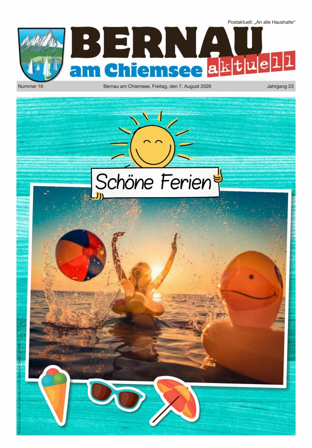 Bernau Aktuell Titelblatt 16/2026