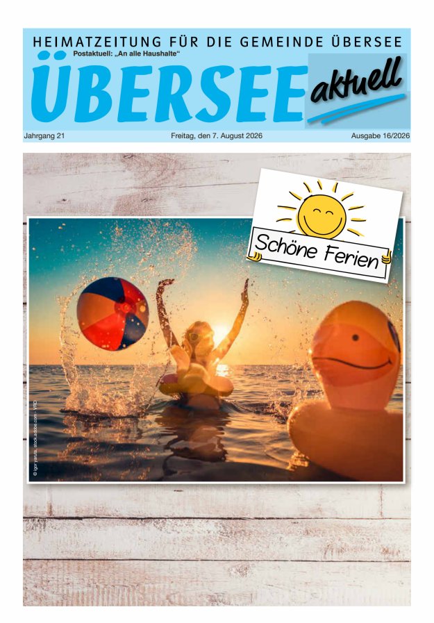 Übersee Aktuell Titelblatt 16/2026